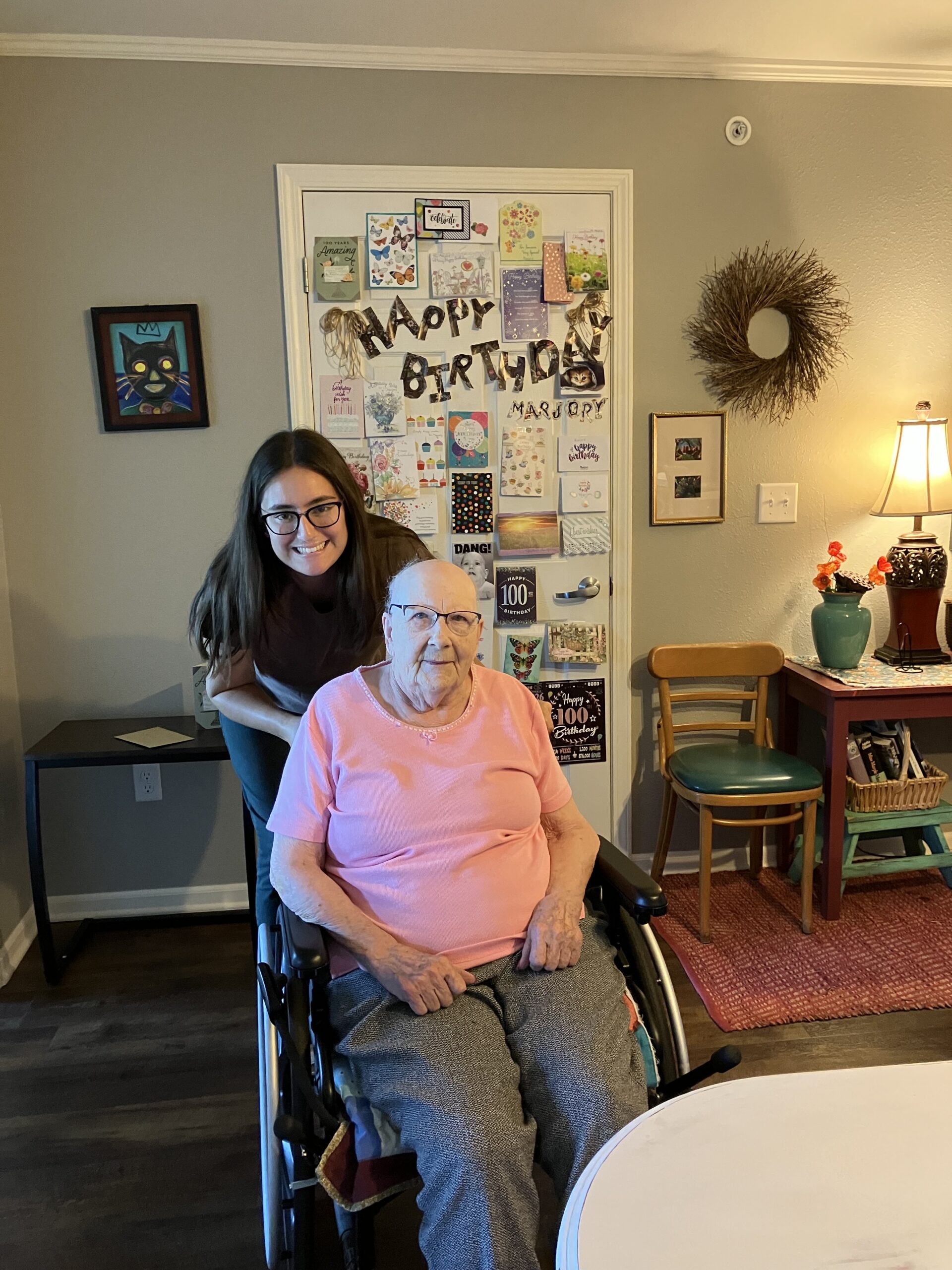 Our Senior Helper, Kelci, Is family too!!!